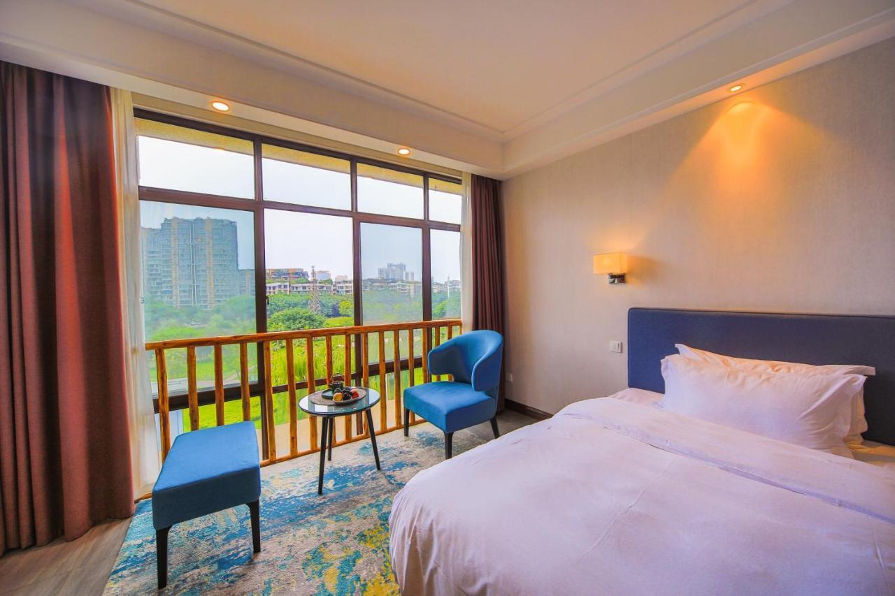 Emei Mountain Xileer Hotel Emeishan Exterior foto